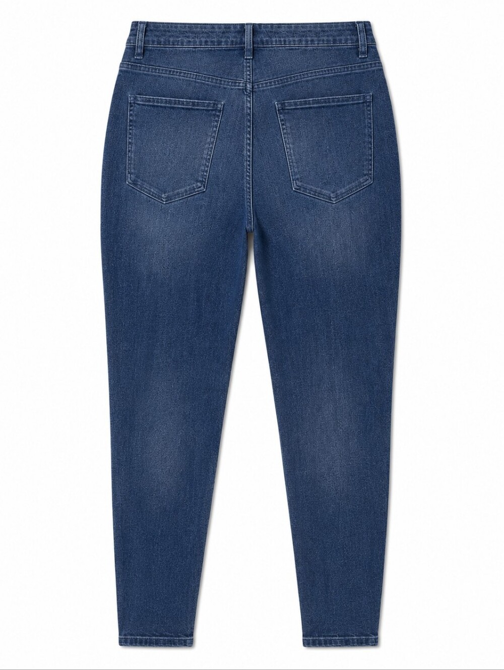 NWT Old Navy Plus Size Women's Dark Blue Skinny Ankle Jeans Size 20 Short - Picture 4 of 5
